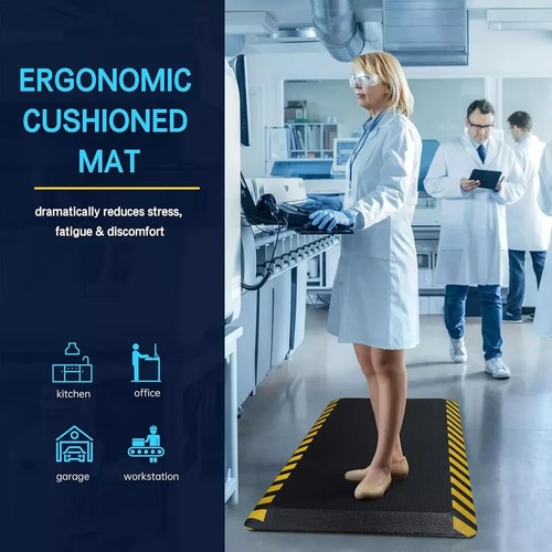 Anti Ermüdungsmatten Industrial, Ergonomische Standfußmatte, Arbeitsmatten für Standi - Bild 5 von 8