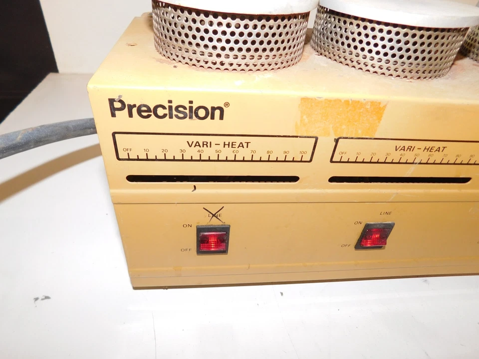 PRECISIÓN VARI-CALOR 6-PLACA CALIENTE QUEMADOR ESTACIÓN- modelo 65500 (LXJ25) Foto 3 de 4