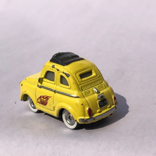 Diseny Pixar Cars C12 Luigi Cars Yellow Standart Type Diecast Cars Model - Picture 4 of 4
