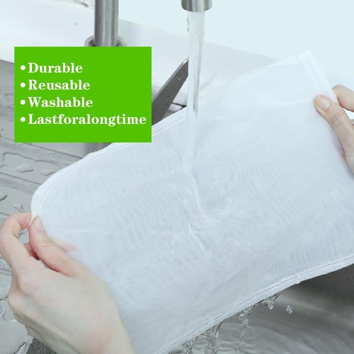 "6Packs Strainers Ultra Fine Mesh Filter Zipper Bags Reusable Food Grade Nylo... - Picture 7 of 7
