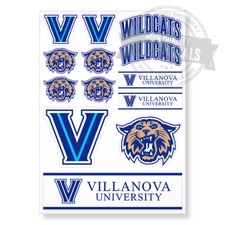 Villanova University NCAA Wildcats A4 High Quality Printed Vinyl Decal Sticker