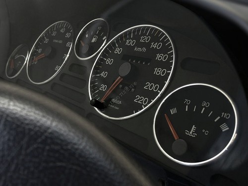 Per Peugeot 405 1986-1997 Anelli Alluminio Strumenti Strumentazione 5 pezzi - Bild 1 von 9