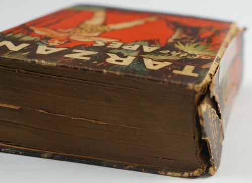 Big Little Cartoon Book #744 - E.R. Burroughs Tarzan of the Apes 1933 Whitman - Picture 4 of 7