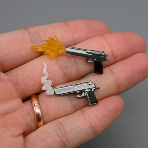 1/12 Tiro Efectos Especiales Águila del Desierto Pistola Estuche Juguete Ajuste Figura 6" - Imagen 3 de 13