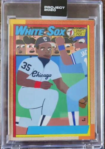 2020 Frank Thomas Topps Project 2020 1990 Topps /6678 Keith Shore #141 HOF