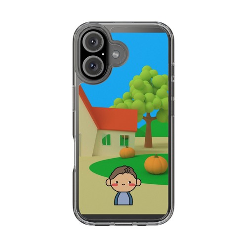 Whimsical Clear Phone Cases, Cute Cartoon Case, Gift, Fun Inspired - Picture 7 of 25