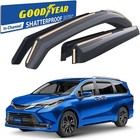 Sun Rain Visors Wind Rain Guards for 2021-2025 Toyota Sienna SHATTERPROOF