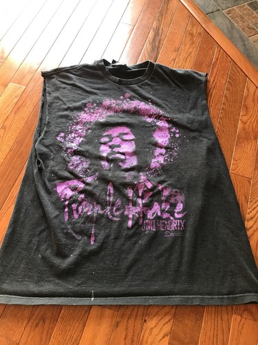 Jimi Hendrix XL shirt Purple Haze Free Shipping - Picture 1 of 9