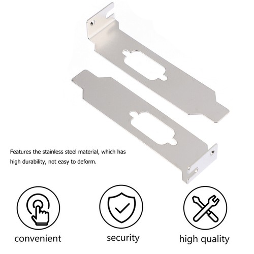 3 Count Computerkoffer Leer Pci Leere Halterung Blindplatte Für Computergehäuse - Bild 3 von 12