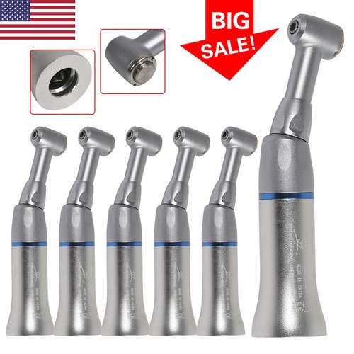 Dental Slow Low Speed Handpiece Contra Angle Push Button E-type Attach NSK STYLE - Picture 9 of 46
