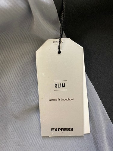 Express Men’s Dress blazer Black Slim Sizes NWT - Picture 8 of 10