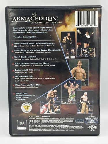 WWE Armageddon 2004 DVD - Picture 2 of 3