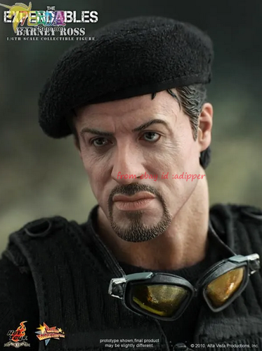 Perfect Hot Toys Mms138 1/6 Barney Ross Action Figure In Stock Model - Picture 5 of 7