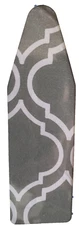 Cotton Padded Ironing Board Cover & Pad (15"x54") GREY & WHITE DESIGN,Home Sig.