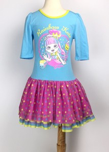SHOPKINS-SHOPPIES-Rainbow-Kate-Girls-Tulle-Dress-sz-6-6X-PipRose