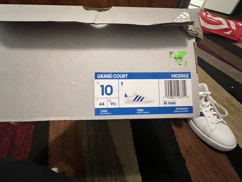 Adidas Men's Grand Court adidas Tennis Sneaker 100% Authentic Size 10 h02062 - Picture 5 of 5