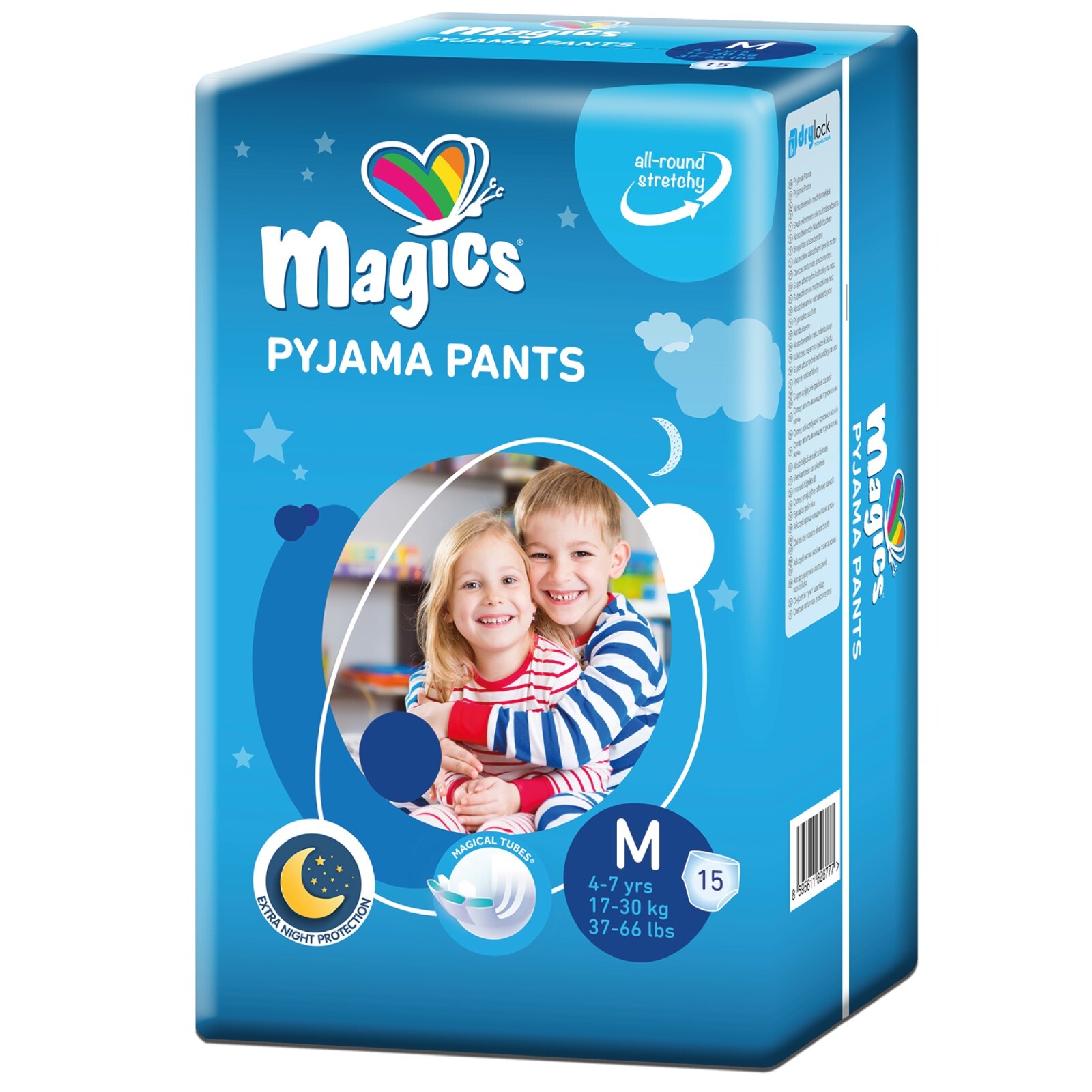 Magics Pyjama Pants M y L - Pañales para Niño por la Noche - Paquete o Carton