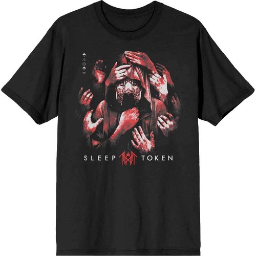 Sleep Token Unisex T-Shirt Grabbing Hands - Picture 1 of 2