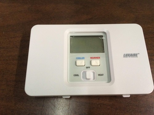 LUXAIRE S1-THEH21P5L 2 HEAT/1 COOL 5+2 DAY PROGRAMMABLE THERMOSTAT 197407 - Picture 2 of 7