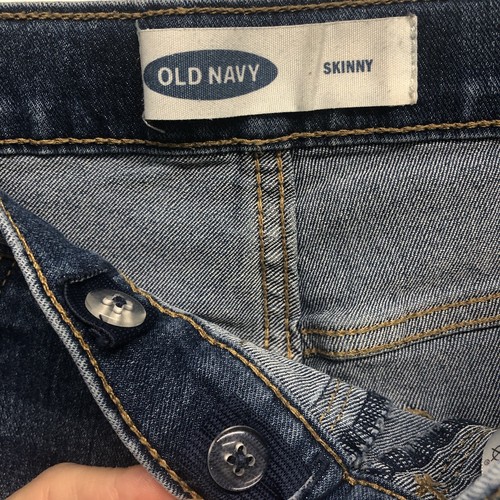 Lot of 2 Girls Old Navy Pull-On Denim Skinny Jeans Size 14 XL - Picture 4 of 9