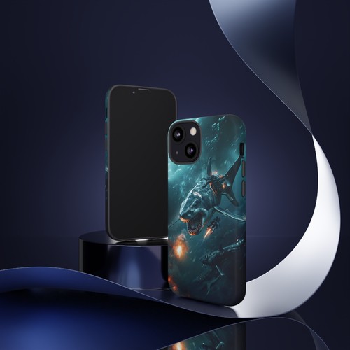 Phone Ink - Tough Case for iPhone Galaxy Pixel - Rocket Shark - Picture 73 of 191