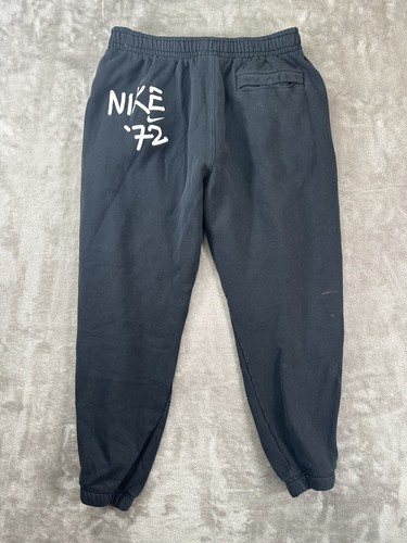 Nike Mens Sportswear Club Doodle Fleece XXL Pants Black Size 2xl DV5303-010 - Picture 9 of 11