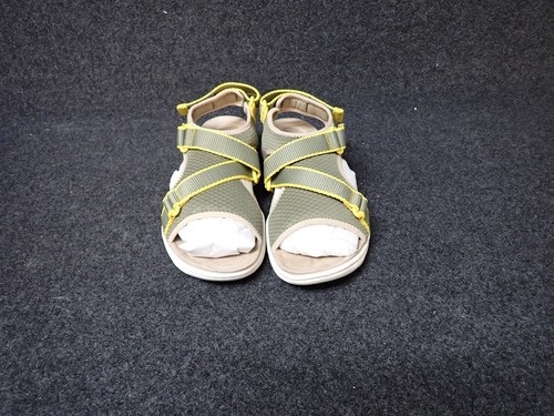 New Clarks Collection Amanda Stroll Sport Sandals Olive Textile Womens 9M (SS35) - Picture 2 of 6