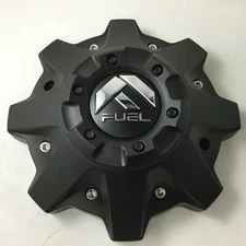 Fuel Offroad 1002-53-B Cap M-447 Matte Black 8 Lug Wheel Center Cap with screws