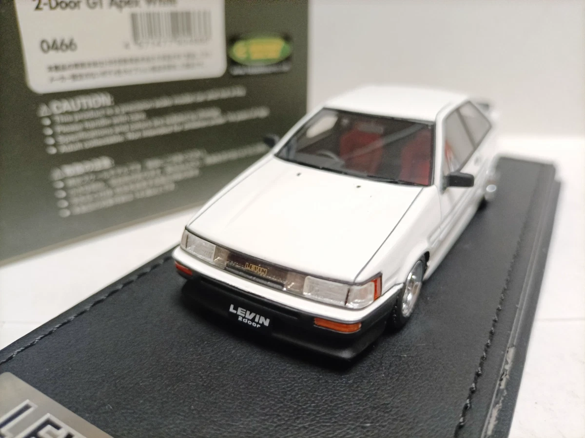 Mark43 1/43 Toyota Corolla Levin GT APEX AE92 Graish Green