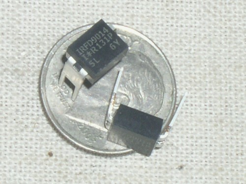 2 IR IRFD9014 P-CHANNEL MOS FET HEXFET HEXDIP -60V 1.1A HVM DIP TRANSISTOR USA - Picture 2 of 5