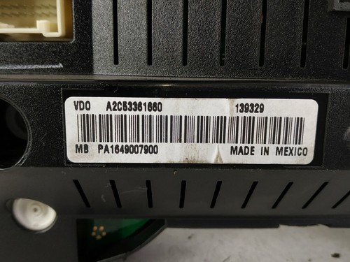 MERCEDES-BENZ M-CLASS W164 Tableau De Bord A 1649007900 - Bild 8 von 9