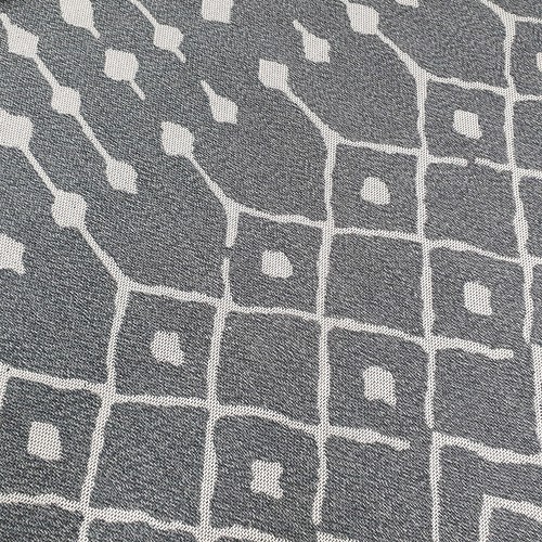 Grey Cotton Rug Berber Pattern Washable Eco Carpet Large Small Area Floor Mats - Picture 15 of 61