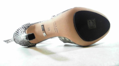 Tania Spinelli Italy $978 Euro 40 Womens Stiletto Strappy Sandals Shoe SZ 9.5 M - Picture 5 of 5