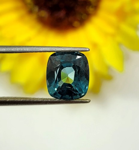 Certified 3.80 Ct Natural Bluish Green Tourmaline Untreated Loose Gemstones - Picture 1 of 4