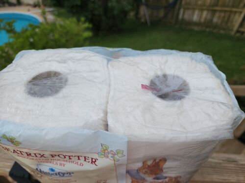 WoW RARO! Asciugamani per la casa decorati Peter Coniglio Beatrix Potter gattino morbidi nuovi con scatola - Foto 3 di 5