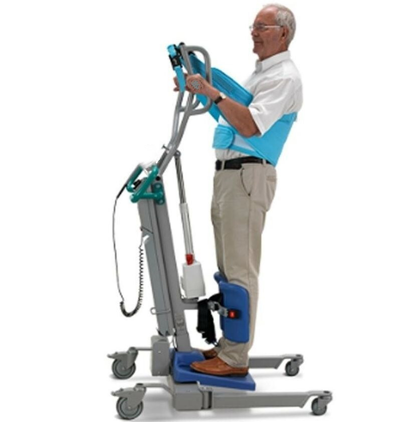 ARJO SARA 3000 SIT-TO-STAND POWER PATIENT LIFT with SLING, BATTERY