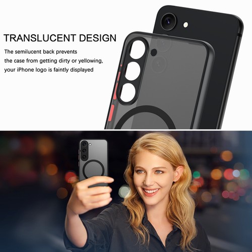 For Samsung Galaxy S23 MagSafe Magnetic Matte Case Shockproof Slim Cover - Picture 8 of 9