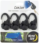 NITE IZE CAMJAM PLASTIC CORD TIGHTENER 4 PACK