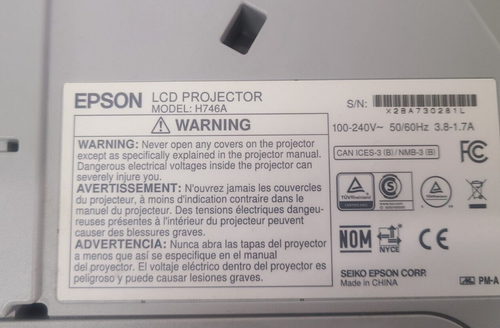 Proyector Epson PowerLite 680 XGA 3LCD 3500 lúmenes 1674 horas de lámpara - Imagen 14 de 16