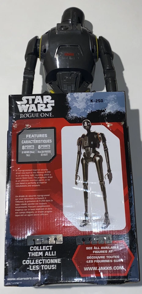 Rogue One K-2SO 20” Star Wars Figura de Acción Droide Rebelde Imperial BigFigs ESB NUEVO Foto 2 de 4