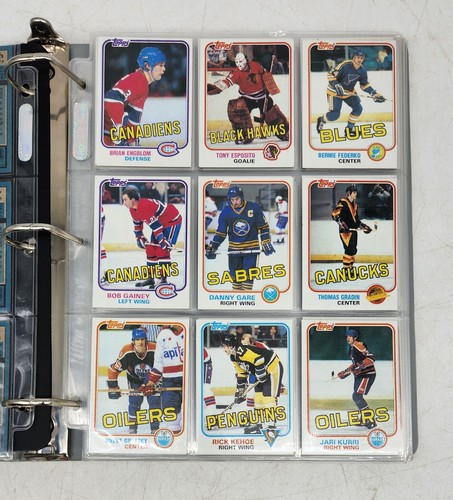 ThriftCHI ~ Binder Lot - 1981-82 Topps Hockey Set - Picture 2 of 11