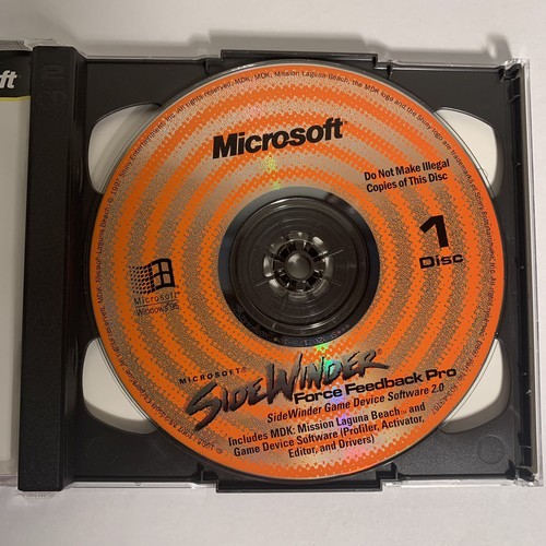 Microsoft Sidewinder Force Feedback Pro Game Device Software *Used - Picture 6 of 11