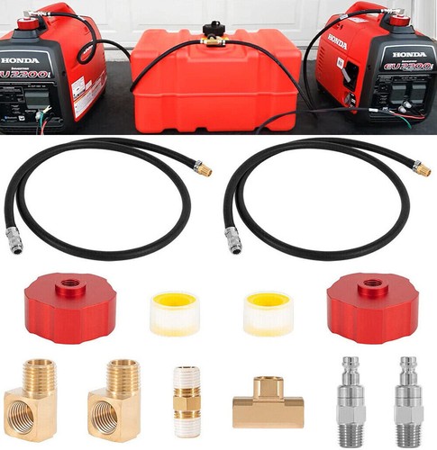 12PCS HND1.2CD for Bergs II Dual System with Hose&Cap for Honda Polaris Champion - Picture 14 of 16