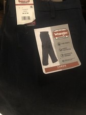 Wrangler Workwear Relaxed Straight Fit Work Pants Men's 36 x 34 Navy Blue NWT