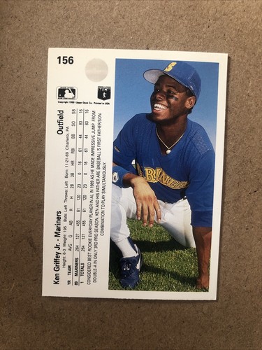 1990 Upper Deck Ken Griffey Jr. “The Kid” - Picture 2 of 2