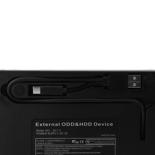 USB 3.0 Externes Laufwerk Laptop PC Brenner Player für DVD CD UHD - Afbeelding 8 van 12