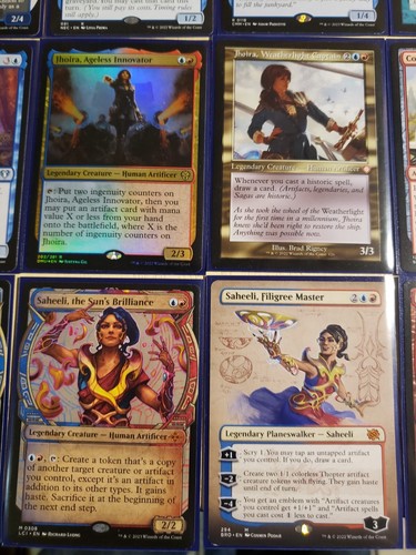 Maßgeschneidertes Commander Deck blau/rot Jhoira & Saheeli Artefakte Magic MtG 100 Karten - Bild 14 von 24