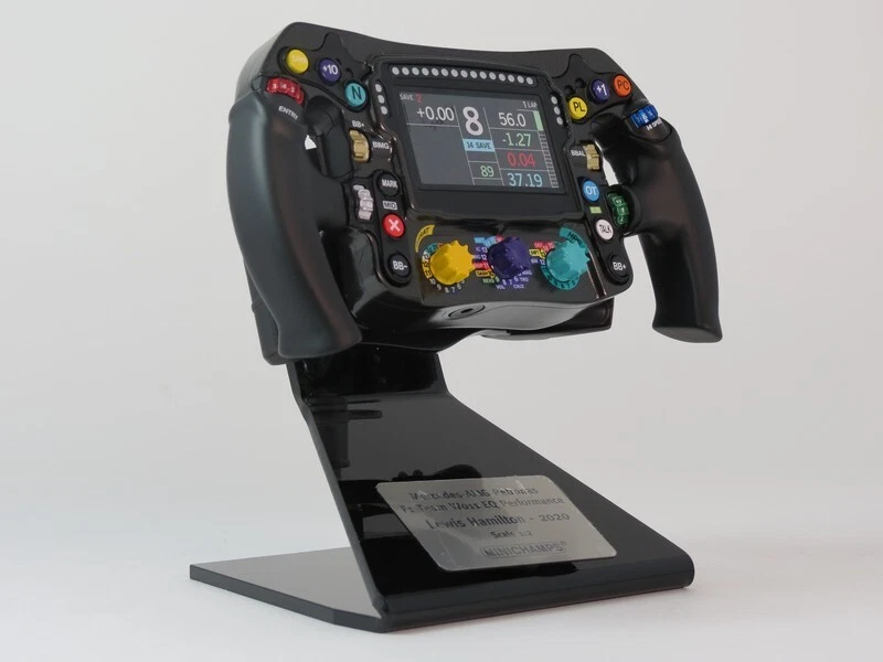 MINICHAMPS Steering Wheel Lenkrad Mercedes W11 Lewis Hamilton - Bild 3 von 4