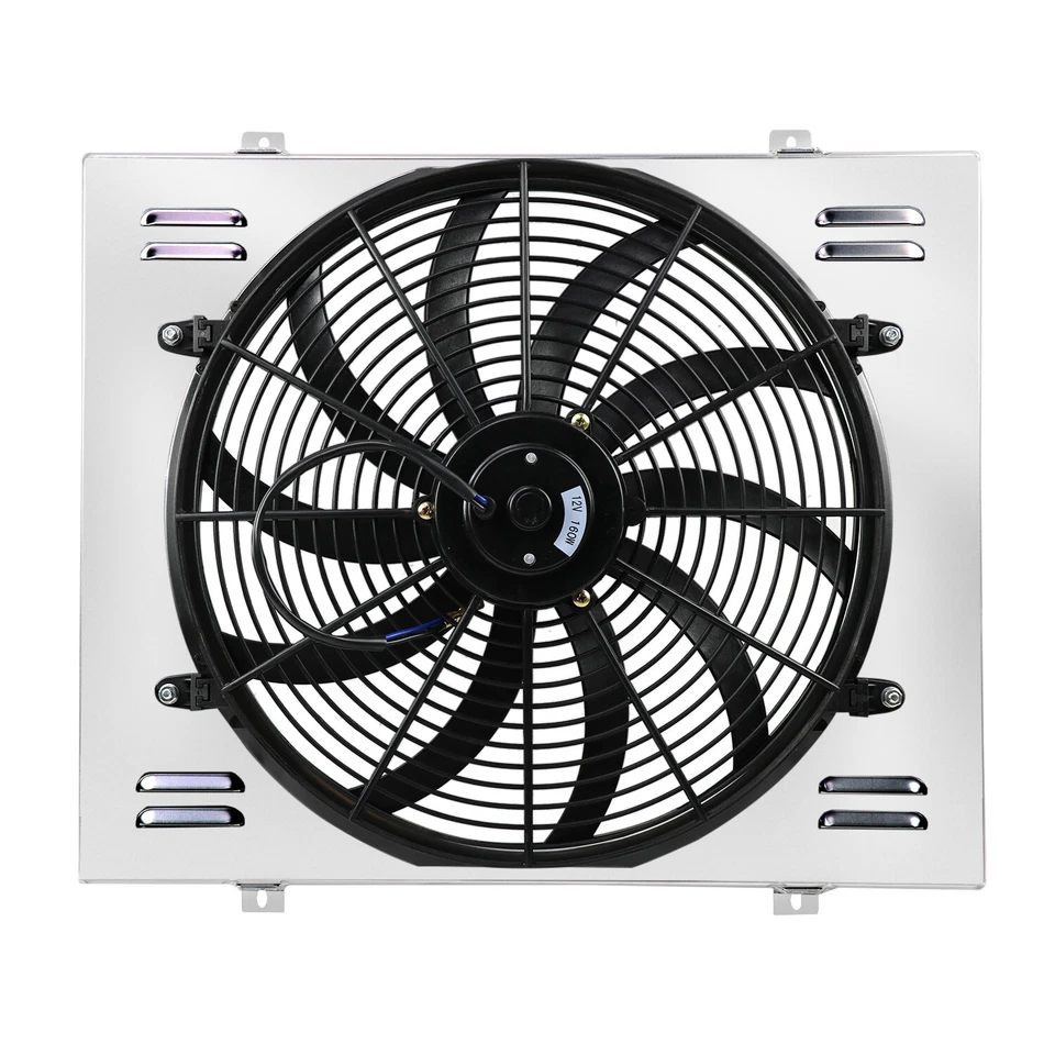 Electric Shroud 16" Fan For 1968-74 Chevy Nova,1975-87 El Camino,1968-81 Pontiac Foto 2 de 4