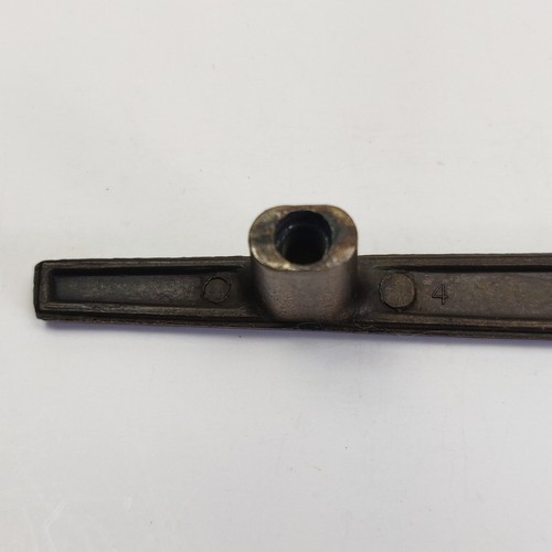 Vtg. Brass Hardware Cabinet Handle Drawer Pull Mid Century Modern 3" c-c - Bild 4 von 10